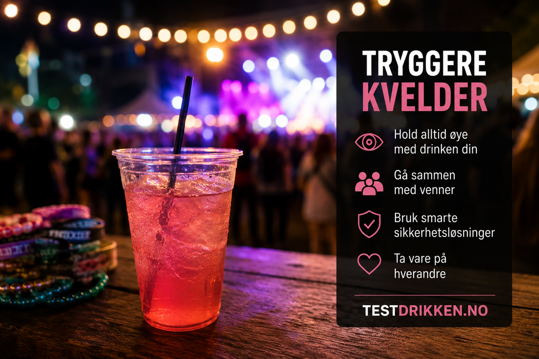 Hvordan beskytte drinken din på festival og byen i 2026